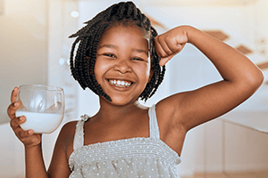 Dairy Builds Strong Teeth for a Healthy Smile