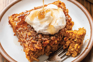 Pumpkin Baked Oatmeal