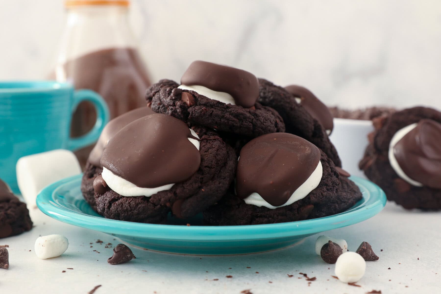 Hot Chocolate Cookies