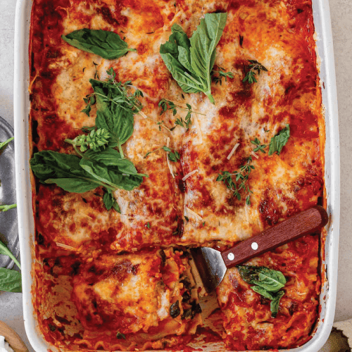 cottage cheese vegetable lasagna