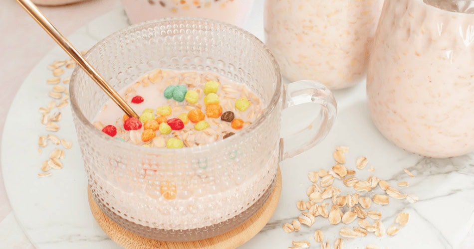Cereal Milk Overnight Oats